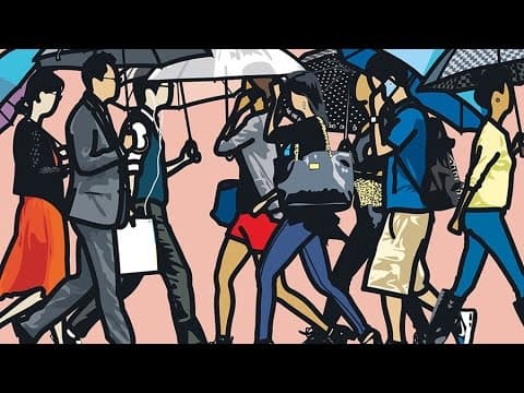 Art | Julian Opie: The Artist Who Loves Drawing Pole Dancers