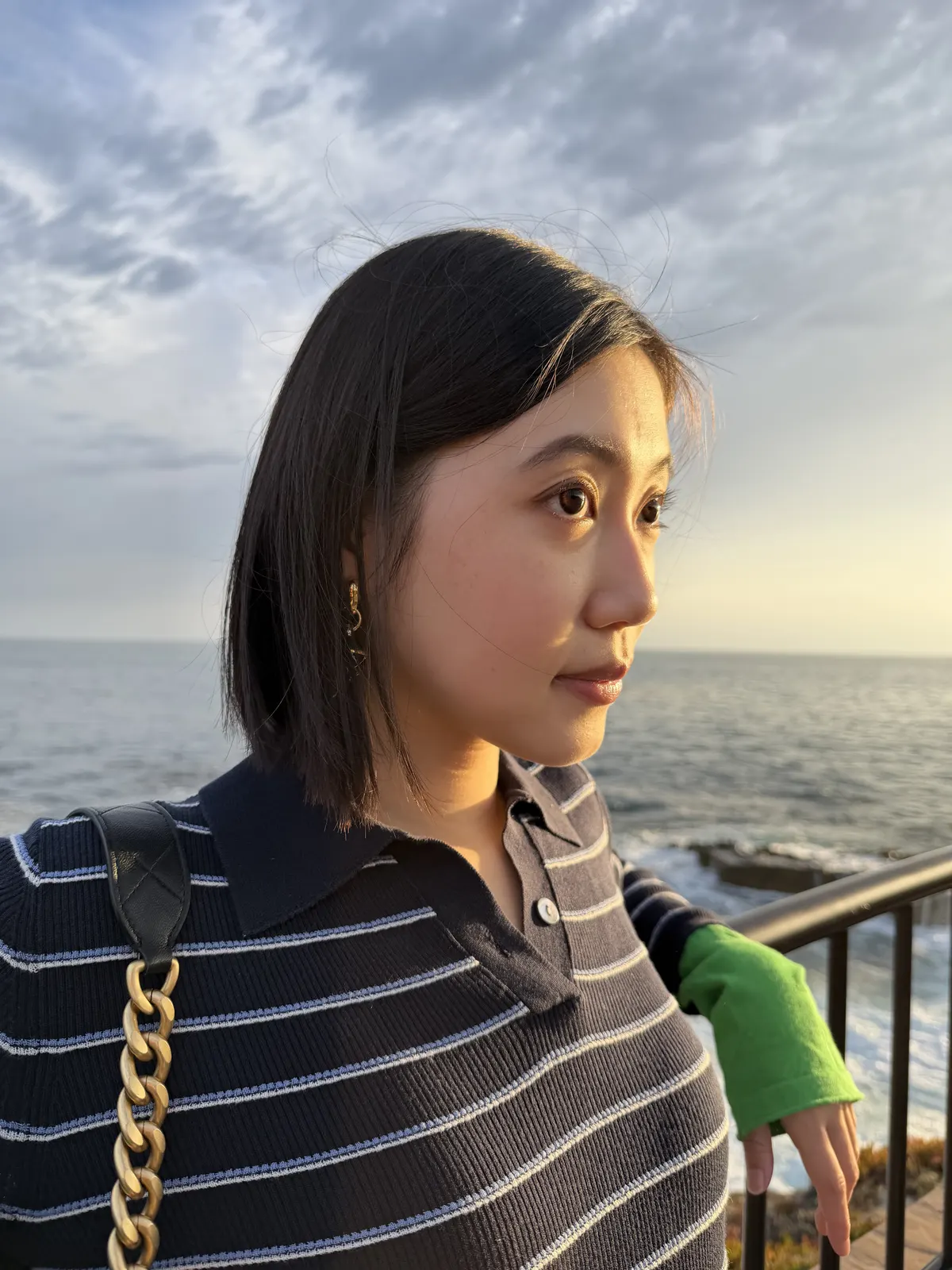 黄夕芮照片，拍摄于Laguna beach